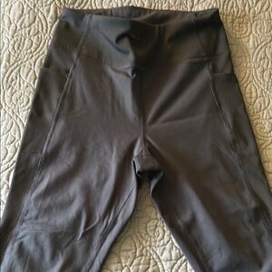 Athletic Works Gray Full-Length Leggings
